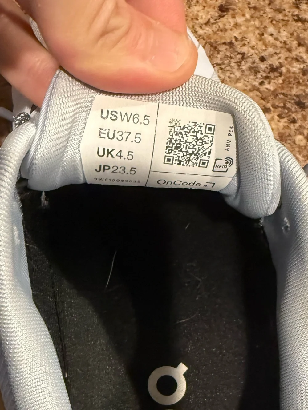 On Running Cloud Women's Lightweight Gray Running Shoes - Picture 5 of 6